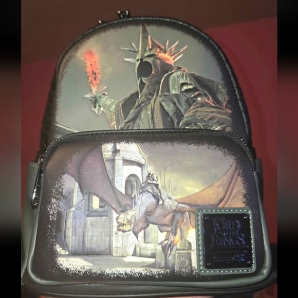 Loungefly Handbags - New! Loungefly The Lord of the Rings The Witch King Nazgul GID Mini Backpack